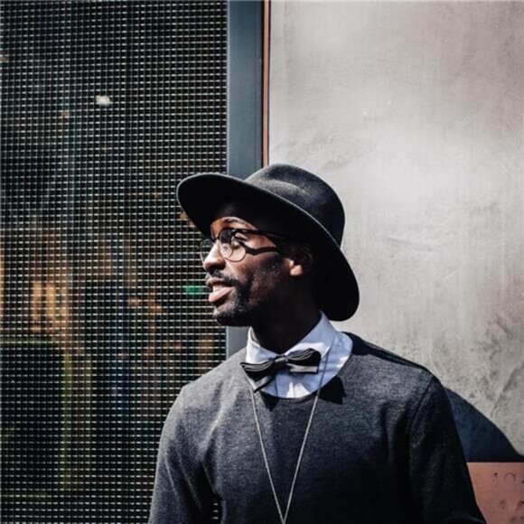 Fedora Hats for Men Wide Brim Panama Hat with Classic Belt - Picture 2 of 5